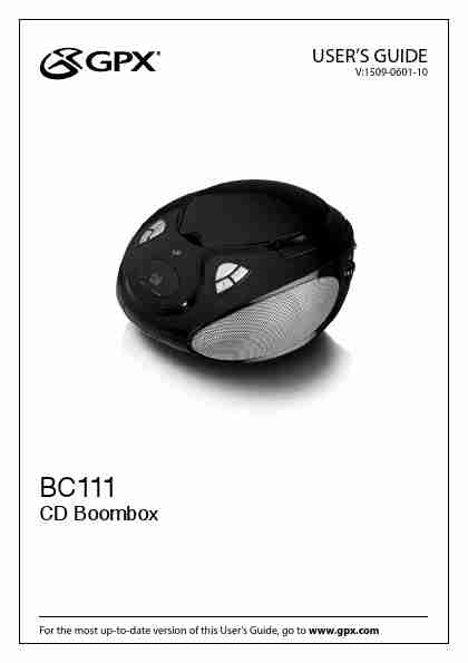 GPX MP3 Player BC111B-page_pdf